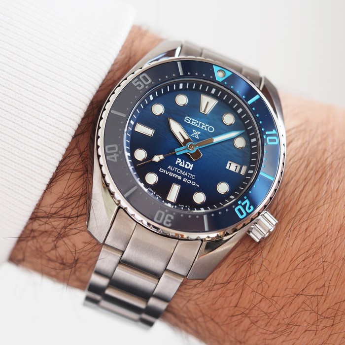 Seiko - "The Great Blue" Prospex King Sumo PADI Special Edition Automatic Diver Ref. SPB375J1
