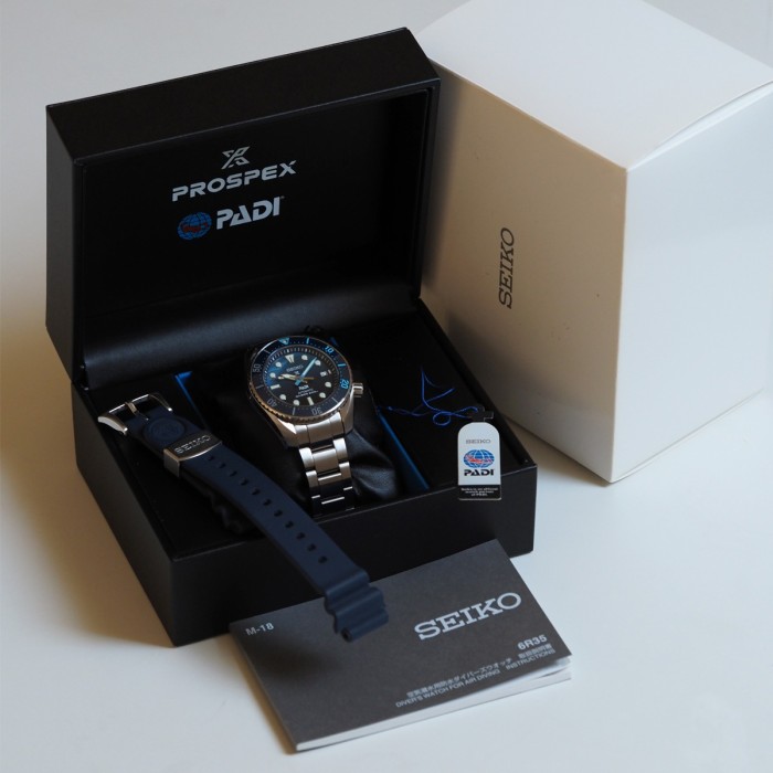 Seiko - "The Great Blue" Prospex King Sumo PADI Special Edition Automatic Diver Ref. SPB375J1