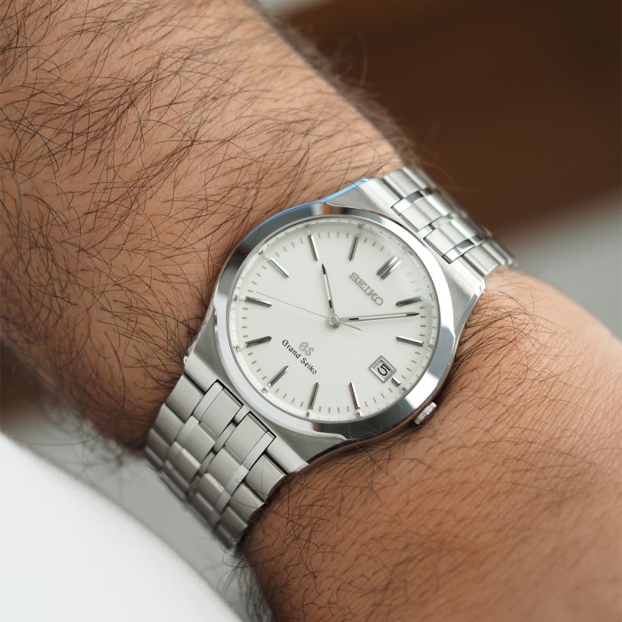 Grand Seiko - Seiko Classic Vintage Jumbo 37mm 8N65-9000 Quartz Circa 1990 Full Set Ref. SBGG001