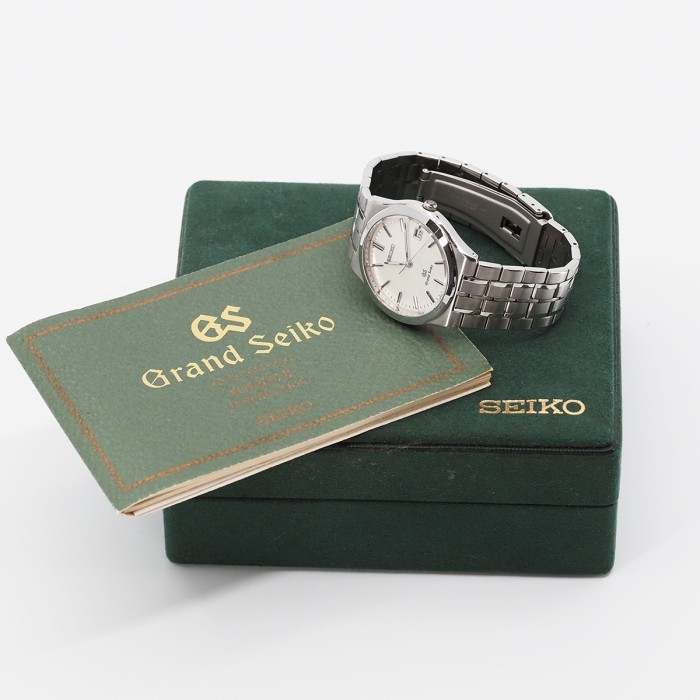 Grand Seiko - Seiko Classic Vintage Jumbo 37mm 8N65-9000 Quartz Circa 1990 Full Set Ref. SBGG001
