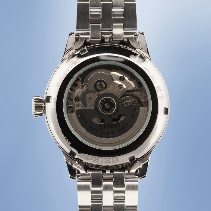 Seiko - Presage Cocktail Time GMT Ice Blue Automatic Full Set Circa 2026 Ref. SARY241