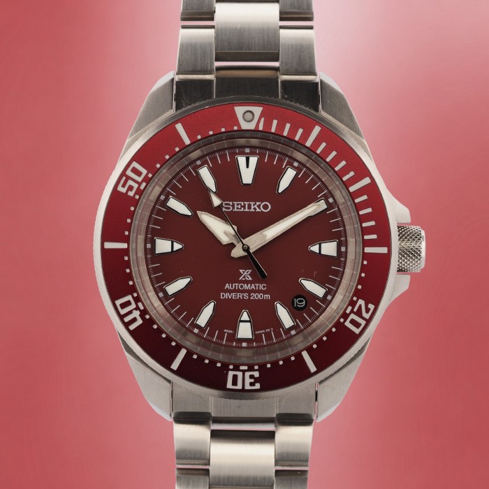 Seiko - Prospex Diver Red Samurai 4R35-0GK0 Circa 2025 Ref. SRPL11K1