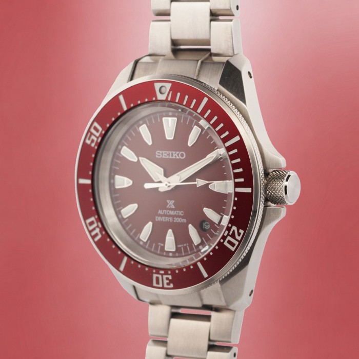 Seiko - Prospex Diver Red Samurai 4R35-0GK0 Circa 2025 Ref. SRPL11K1
