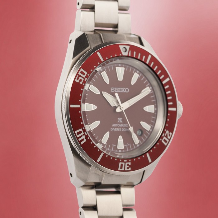 Seiko - Prospex Diver Red Samurai 4R35-0GK0 Circa 2025 Ref. SRPL11K1