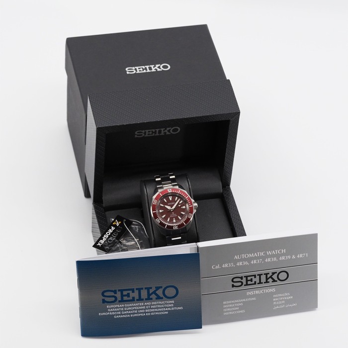 Seiko - Prospex Diver Red Samurai 4R35-0GK0 Circa 2025 Ref. SRPL11K1