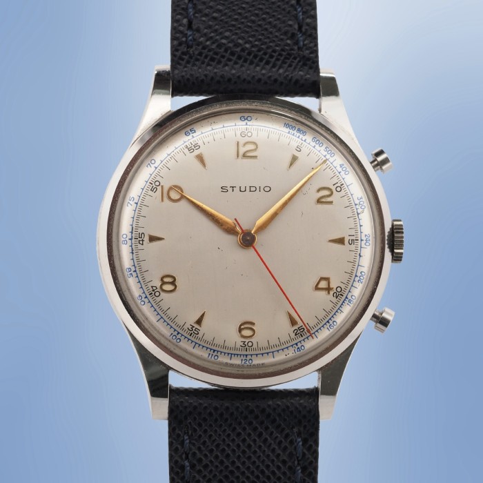 Studio - Start Stop Reset Chronograph Manual Winding Vintage Circa 1980
