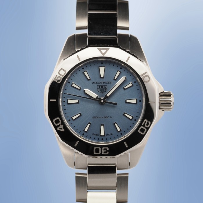 Tag Heuer - AquaRacer Professional 200 Ice Blue New! Ref. WBP1415.BA0622