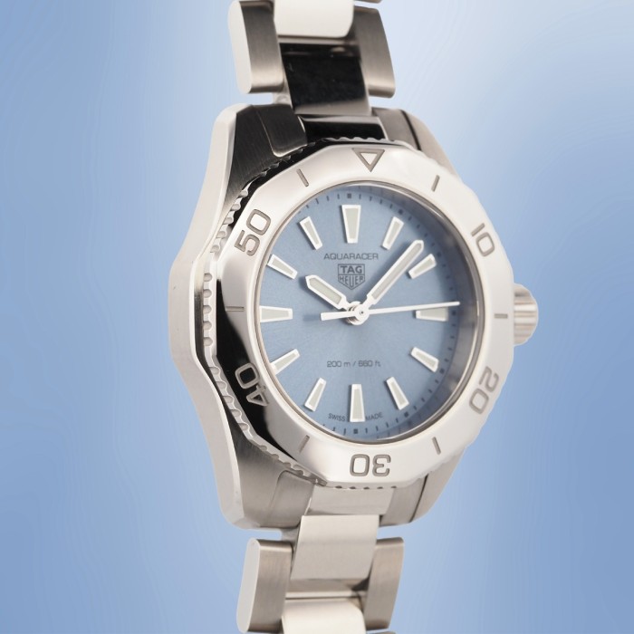 Tag Heuer - AquaRacer Professional 200 Ice Blue New! Ref. WBP1415.BA0622