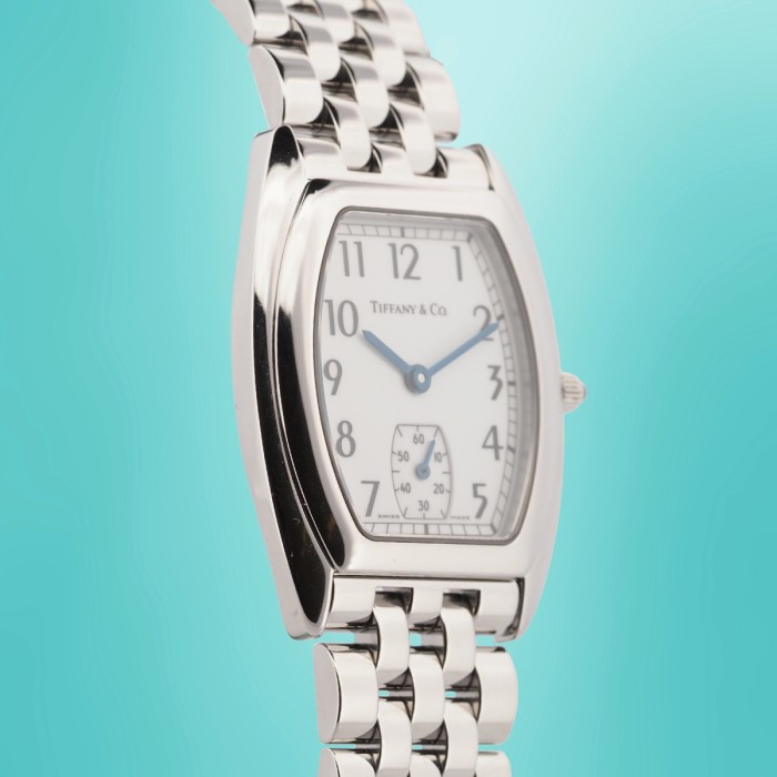 Tiffany & Co - Classic Tonneau Small Seconds Circa 2000 Ref. 515.1016