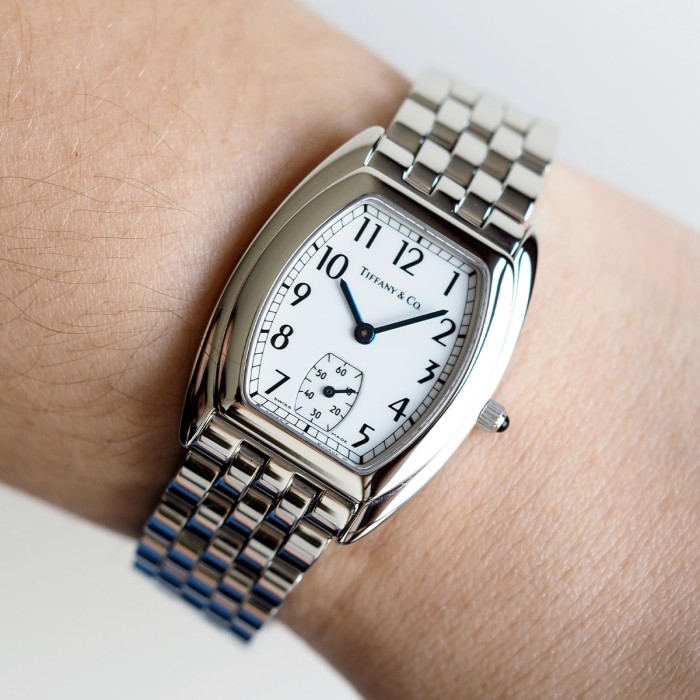 Tiffany & Co - Classic Tonneau Small Seconds Circa 2000 Ref. 515.1016