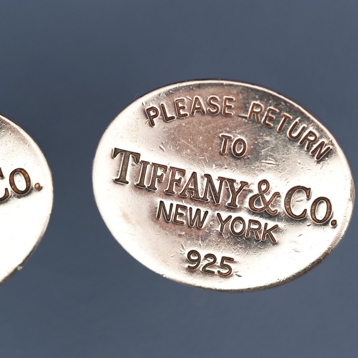Tiffany & Co - Please Return to Tiffany & Co Boutons de manchette