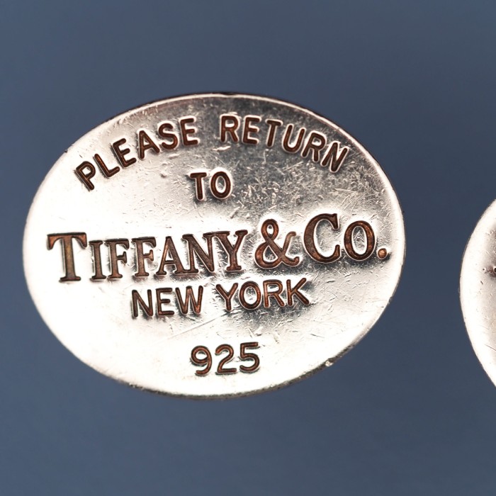 Tiffany & Co - Please Return to Tiffany & Co Boutons de manchette