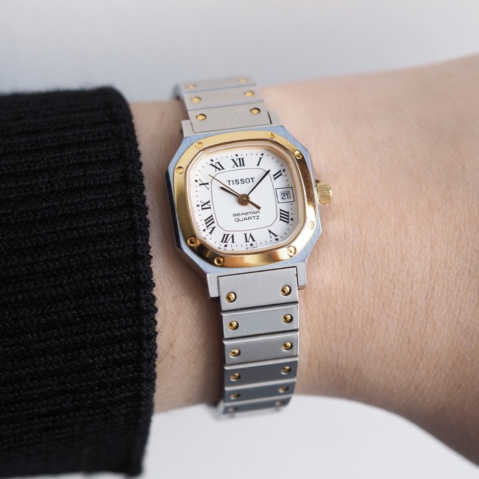 Tissot - Seastar Quartz Santos Style Full Set Ref. C300 G