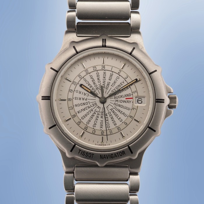 Tissot - Navigator WorldTime Vintage Quartz Circa 1990