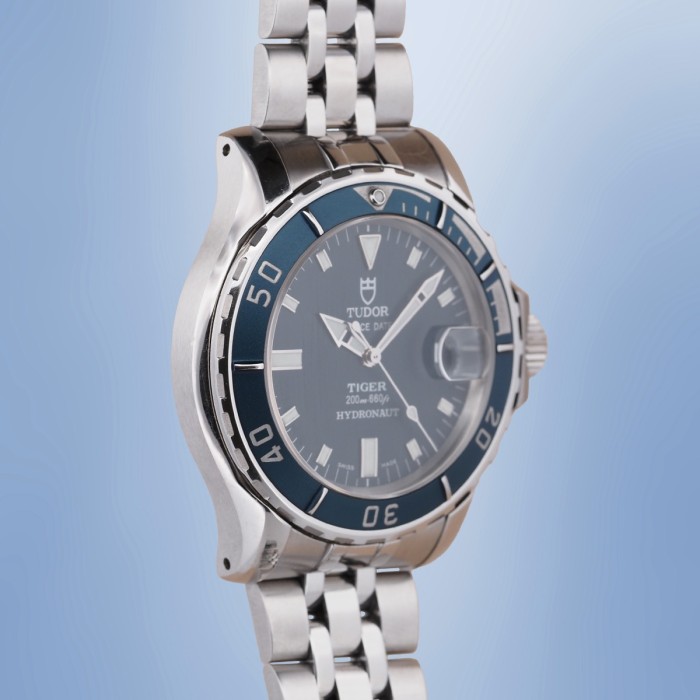 Tudor - Prince Date Hydronaut Tiger Blue Circa 1999 Ref. 89190P