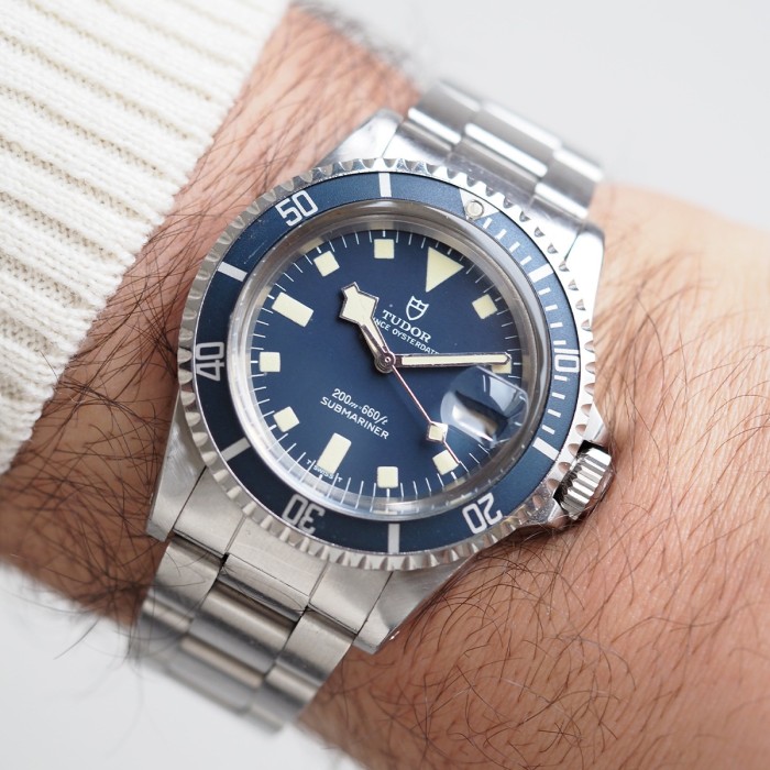 Tudor - Submariner Blue Snowflake Circa 1980 Ref. 94110