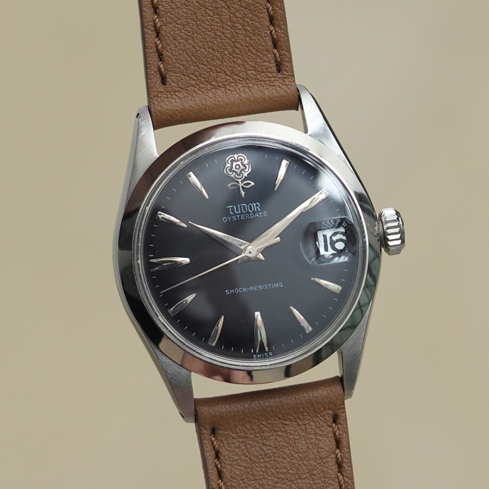 Tudor - "Big Rose" OysterDate 34mm Ref. 7974 Circa 1961