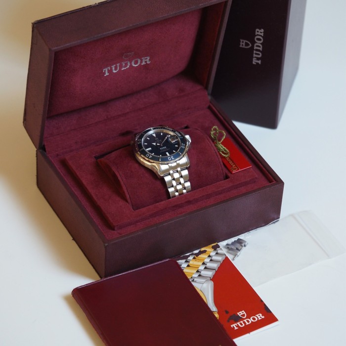 Tudor - Prince Date Hydronaut Tiger Blue Circa 1999 Ref. 89190P