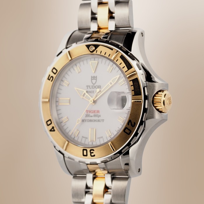 Tudor - Prince Date Tiger Hydronaut Two-Tone with Box Circa 2000 Ref. 89193P