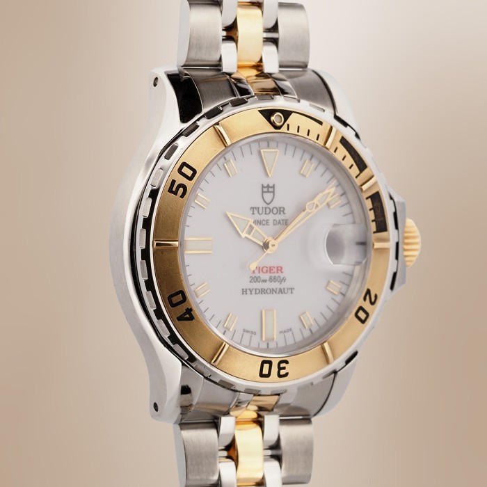 Tudor - Prince Date Tiger Hydronaut Two-Tone with Box Circa 2000 Ref. 89193P