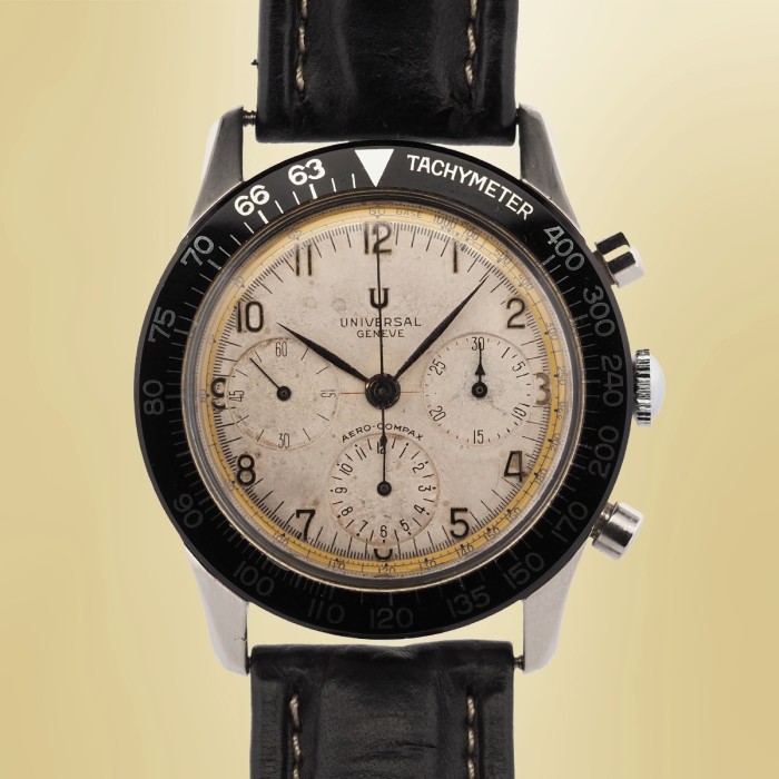 Universal Genève - Aero Compax Chronograph Vintage Valjoux 72 Circa 1964 Ref. 22703/3