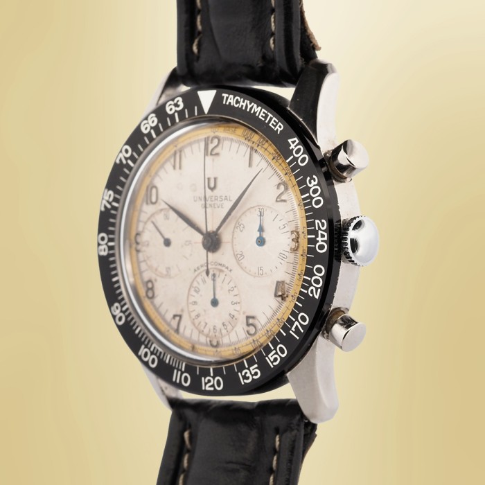 Universal Genève - Aero Compax Chronograph Vintage Valjoux 72 Circa 1964 Ref. 22703/3