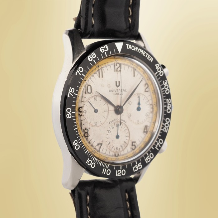 Universal Genève - Aero Compax Chronograph Vintage Valjoux 72 Circa 1964 Ref. 22703/3