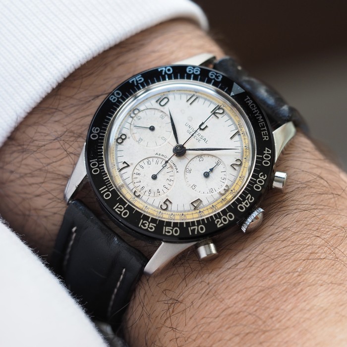 Universal Genève - Aero Compax Chronograph Vintage Valjoux 72 Circa 1964 Ref. 22703/3
