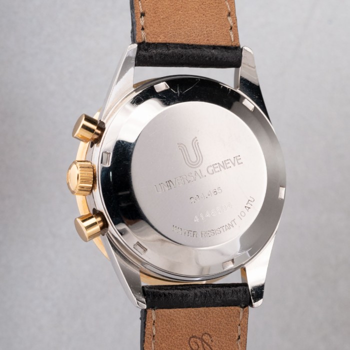 Universal Genève - Compax Steel/Gold Ref. 284.475 with box