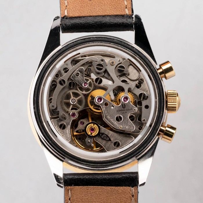 Universal Genève - Compax Steel/Gold Ref. 284.475 with box