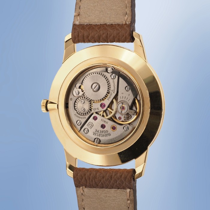 Universal Genève - Kanji Dial Dress Watch Ultra-Thin Gold Plated Circa 1973 Ref. 542101
