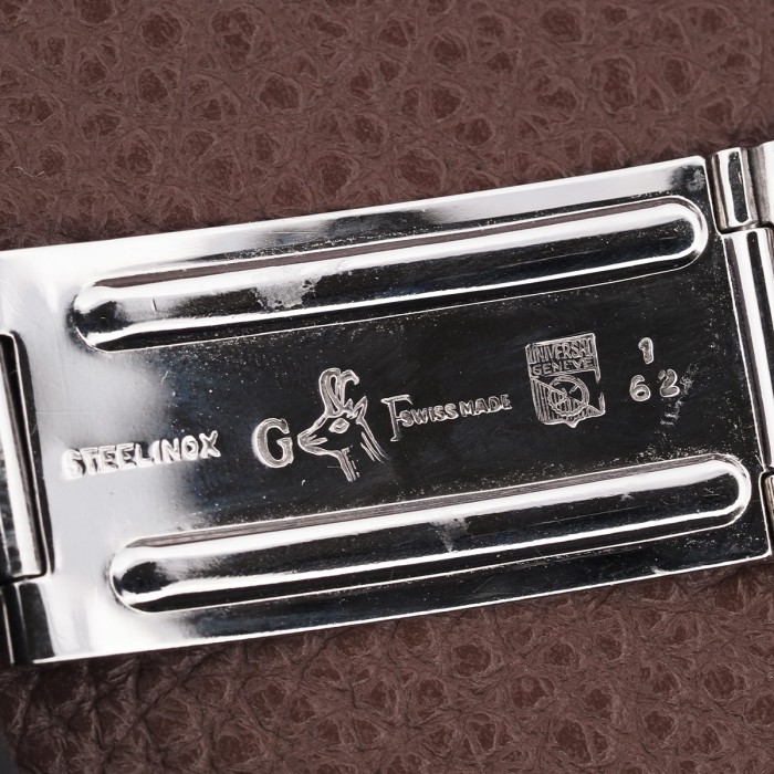 Universal Genève - Polerouter Date Automatic Microtor Vintage Gay Frères Bracelet Circa 1960 Ref. 204610-7