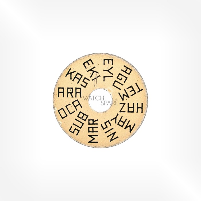 Universal Genève Cal. 281 - Disk of months Slave 8.33mm 2561-2-SLAVE-N