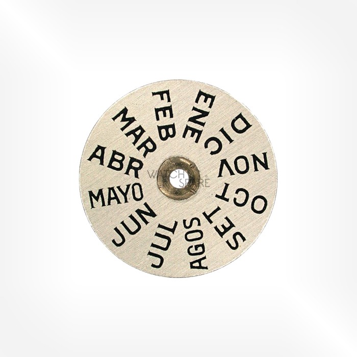 Universal Cal. 285 - Disk of months Spanish 2562-1-ESP