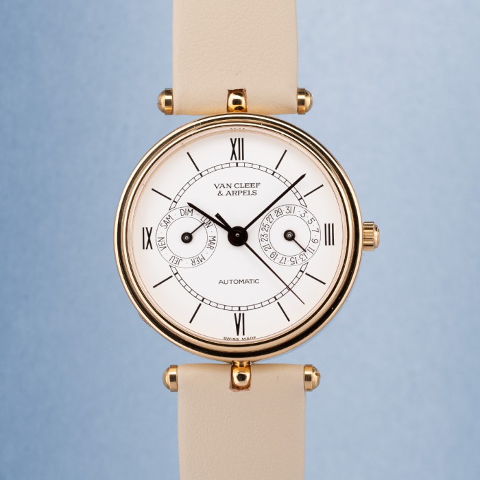 Van Cleef & Arpels - La Collection Day Date 18k Yellow Gold Full Set Ref.117 104