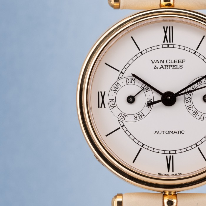 Van Cleef & Arpels - La Collection Day Date 18k Yellow Gold Full Set Ref.117 104