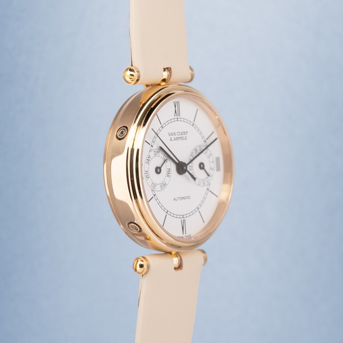 Van Cleef & Arpels - La Collection Day Date 18k Yellow Gold Full Set Ref.117 104