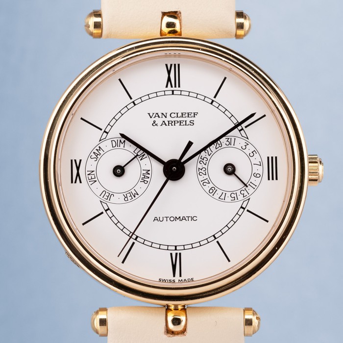 Van Cleef & Arpels - La Collection Day Date 18k Yellow Gold Full Set Ref.117 104