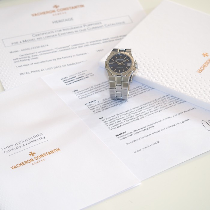 Vacheron Constantin - Overseas "First Generation" Circa 1997 Ref. 42050/423A