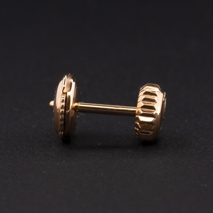 Watch Spare - Earrings made from original Rolex vintage crown of 5.3mm