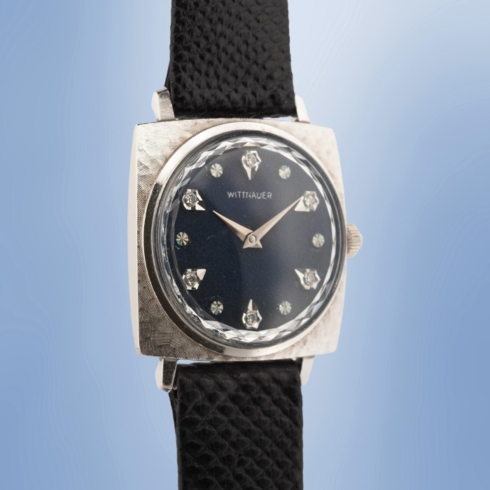 Wittnauer - Vintage Diamonds Square Mechanical