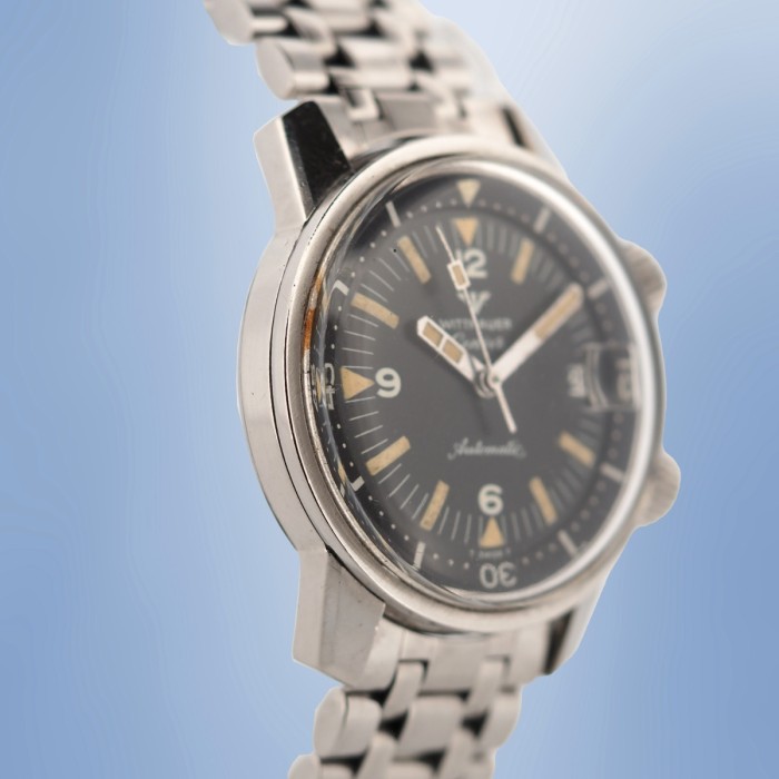 Wittnauer - Super Compressor Vintage Diver with box Circa 1960 Ref. 8007