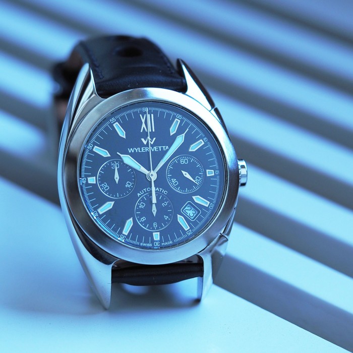 Wyler Vetta - Design Award Pierre de Coubertin Chronograph Circa 2011 Ref. WV-0003-EE