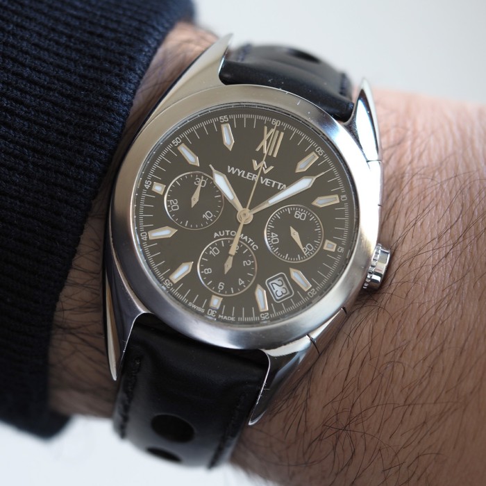 Wyler Vetta - Design Award Pierre de Coubertin Chronograph Circa 2011 Ref. WV-0003-EE
