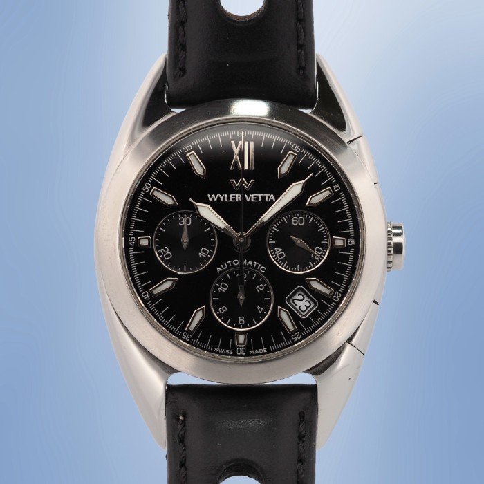 Wyler Vetta - Design Award Pierre de Coubertin Chronograph Circa 2011 Ref. WV-0003-EE
