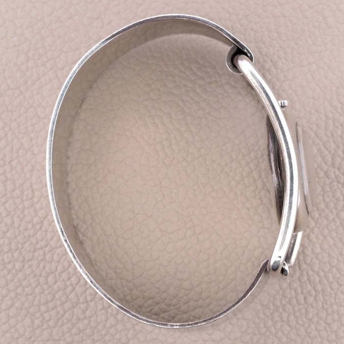 Yema - Bracelet-Watch in solid 925 silver 31x46mm Circa 1970