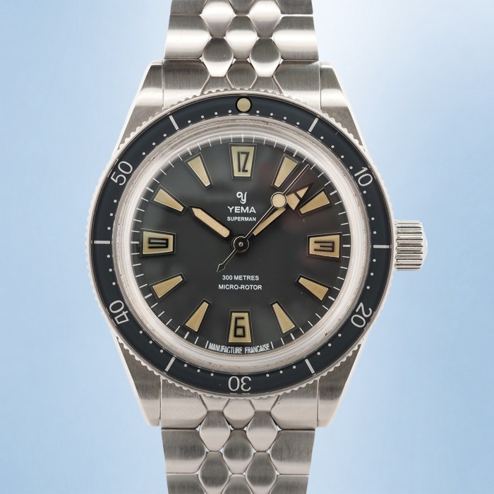 Yema - Superman Skin Diver Slim CMM.20 Limited Edition Micro Rotor Circa 2024 Full Set Ref. 12.24.99.SN.M3
