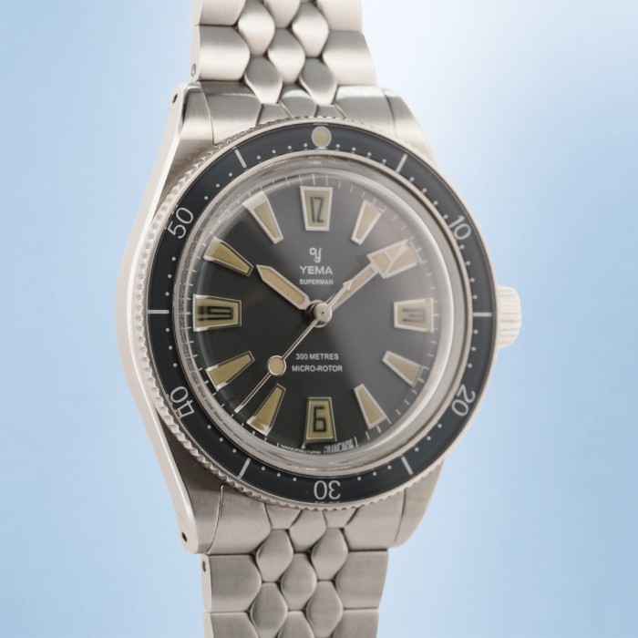 Yema - Superman Skin Diver Slim CMM.20 Limited Edition Micro Rotor Circa 2024 Full Set Ref. 12.24.99.SN.M3