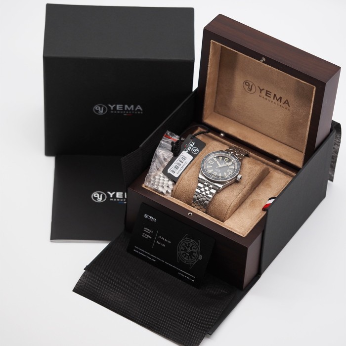 Yema - Superman Skin Diver Slim CMM.20 Limited Edition Micro Rotor Circa 2024 Full Set Ref. 12.24.99.SN.M3