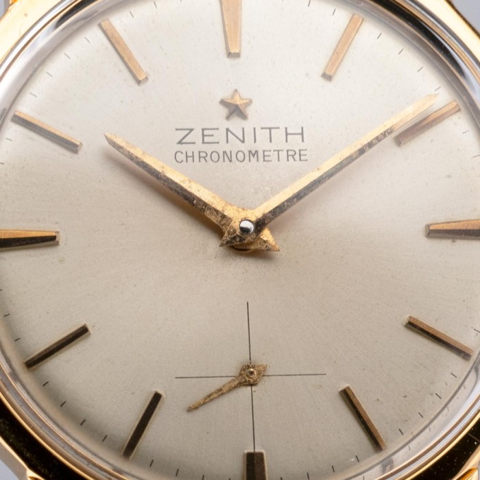 Zenith - Chronomètre Vintage gold plated